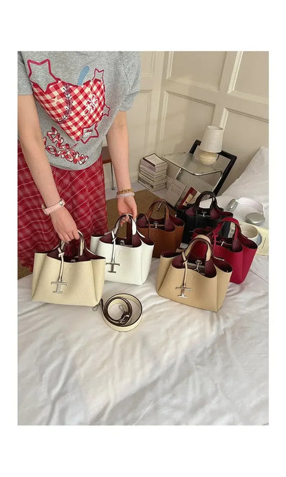 Premium Ladies Tote Bag, Fashionable Leather Crossbody Handbag For Women, Luxury Brand Messenger Bag