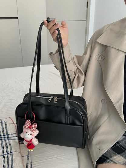 CGCBAG Vintage Designer Luxury Women Tote Bag Casual Lage Capacity Female Shoulder Bag High Quality PU Leather Ladies Handbags