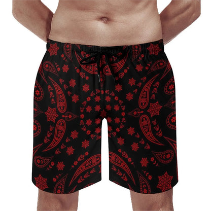 Customizable Bandana Men'S And Women'S Swimsuits Women One Piece Swimsuits Men Swimming Trunks And Beach Couple Outfits