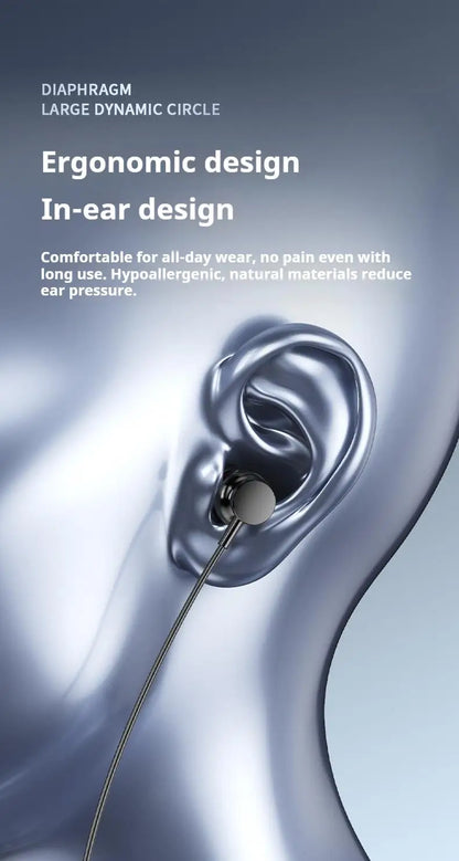 Lavalier HD Screen Bluetooth Headphones 30H Play Surround Sound Headsets Noise Reduction Wireless Earphones Handsfree In HD Mic