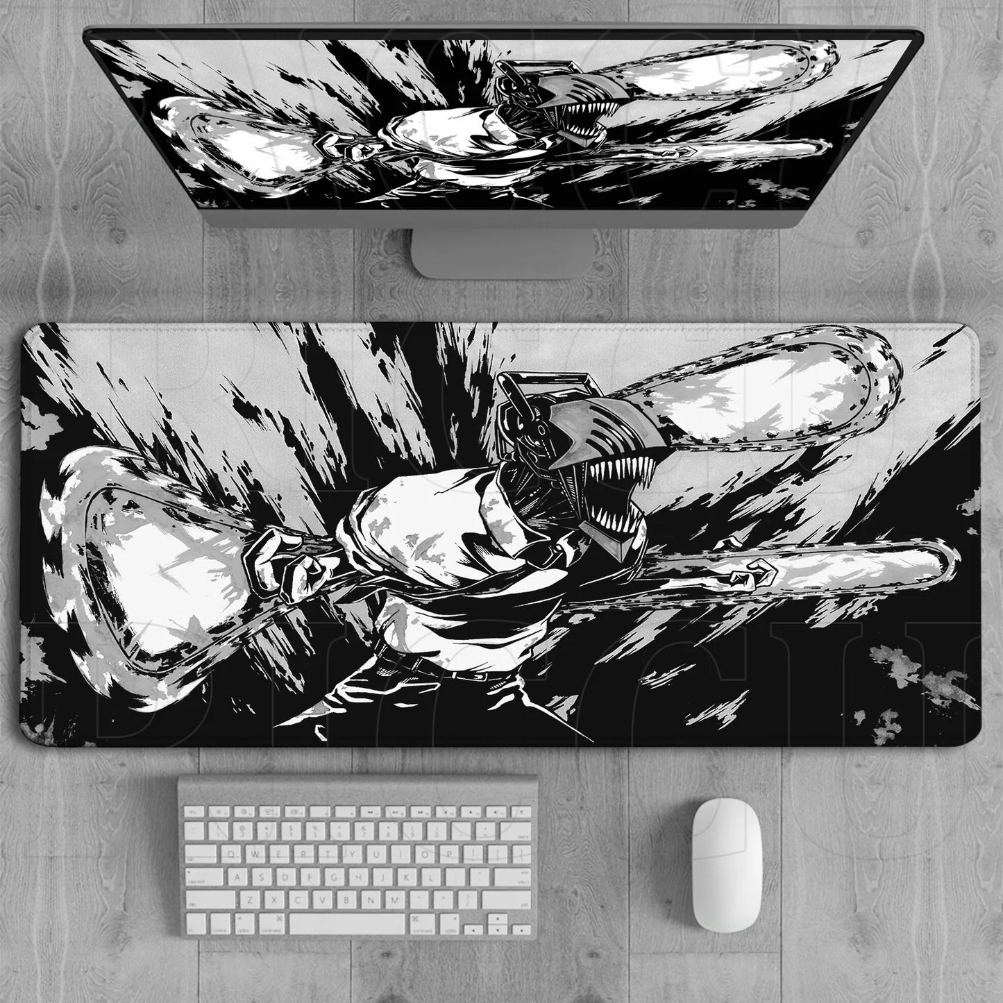 HD Chainsaw Man XXL Mouse Pad Anime reze Gamer Makima Gaming PC Accessories Mouse pads Large Keyboard Desk Mat Computer Keyboard