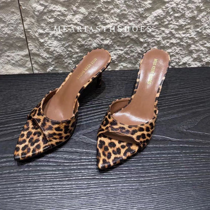 Super-high Heel 12/10/9/7cm Slippers Women Shoes Summer Peep Toe Stiletto Sandals Sexy Party Ladies Shoes Luxury Woman Pumps