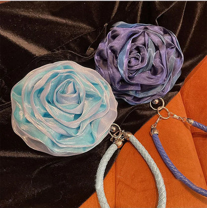 Party Clutch Fairy Hostess Flower Silk Mini Banquet Lipstick Key Purse Luxury Tote Designer Lady Prom Crossbody Handbags