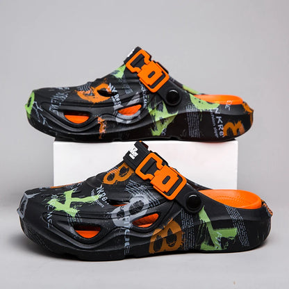 Dropship Men's Sandals Outdoor Slippers Beach Comfortable Slides Thick Soft Clogs Water Shoes Men Casual Shoes Men Beach Sandals