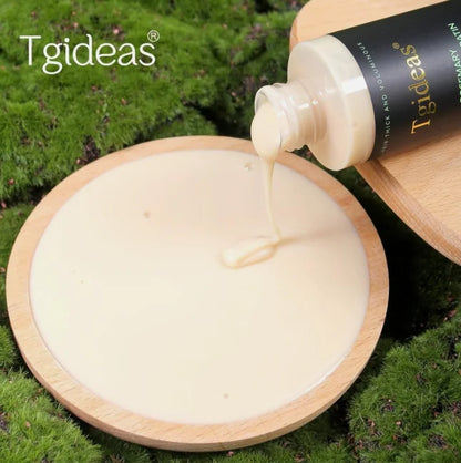 220ml Tgideas Organic Rosemary Hair Growth Shampoo Hydrolyzed Keratin Nourish Scalp Reduce Loss Unisex Shampoo Dry Fragile Hair
