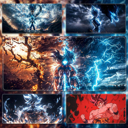 Cartoon Animation Seven Dragon Ball Mouse Pad Oversized Boy Two-dimensional E-sports Game Computer Keyboard Pad Student Desk Pad