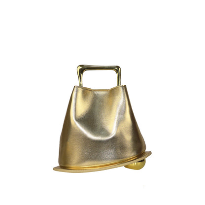 Fashionable Purses for Woman Silver Top-Handle Bags Hat Shape Handbags for Woman Shoulder Bags Evening Bags Luxury Designers