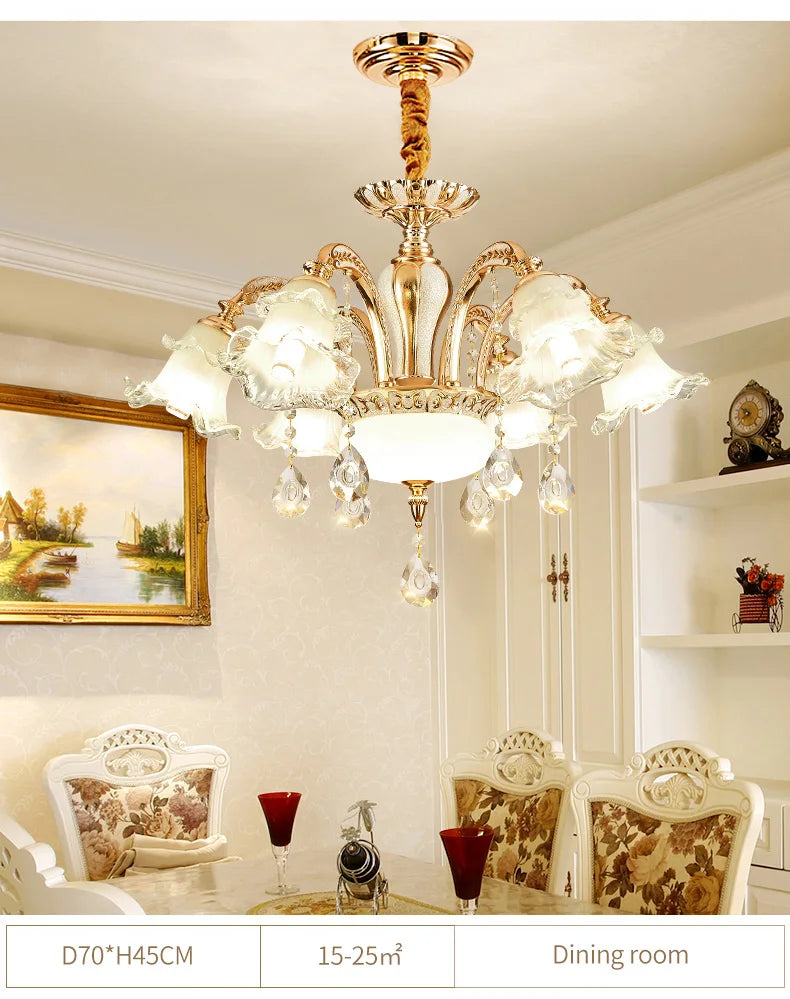 Nordic Modern Luxury Ceiling Chandelier Lighting 2025 Lustre Living Room Hotel Villa Lobby Crystal Hanging Lamp Luminaria Lights