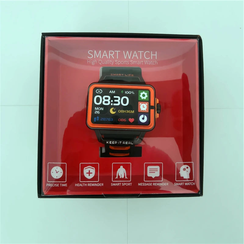 2026 Newest Smart Watch for Men Women S666 Heart Rate Monitor Waterproof Bracelet Sport Smartwatch for IOS Android Xiaomi Phone