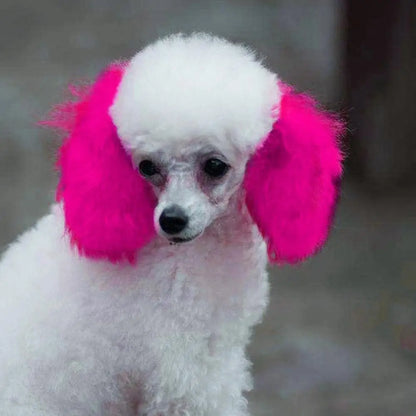 80g Pet Dog Animals Hair Bright Coloring Dyestuffs Hair Bright Safe Dyeing Pigment for Dogs Cats Safe Pet Accessories