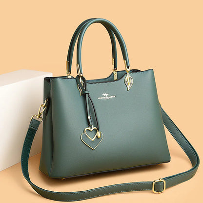 2023 Luxury Women Designer  Shoulder Crossbody  Fashion Ladies Large Capacity Leather Handbag Shopper Brand Messenger Totes