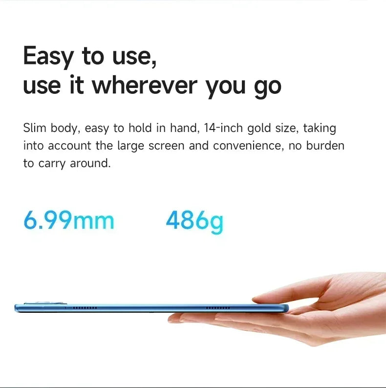 2026 Original 12inch IPad Air Pro 5G Tablet PC 20000mAh Snapdragon 8Gen3 Android 15 24GB 2T 5G Dual SIM GPS WIFI Network Tablet