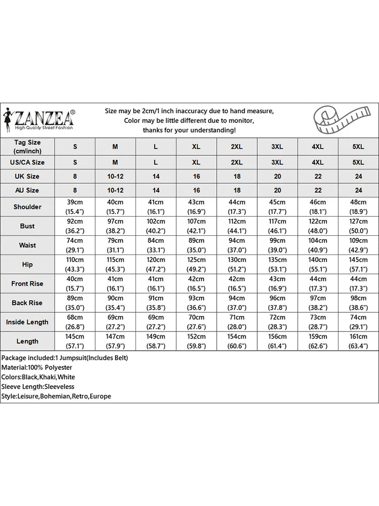 Stylish Office OL Overalls Pant ZANZEA Fashion Women Jumpsuits Summer Lapel Sleeveless Rompers Solid Loose Wide Leg Trouser 2025