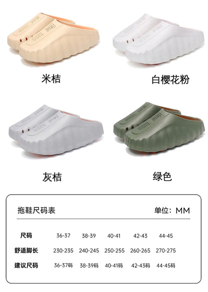Unisex New Slippers EVA High Quality Comfortable Bathroom Indoor Non Slip Women Sandals Bedroom House Orginal Casual Design