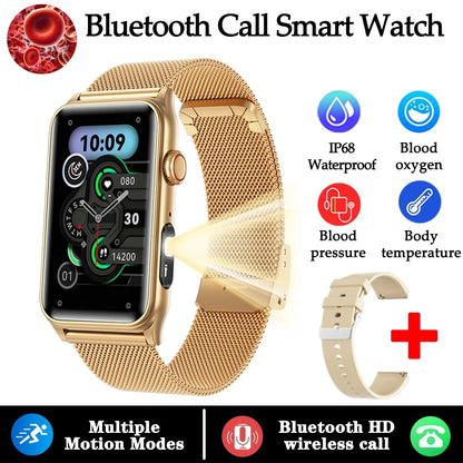 2025 New AI Health Manager Smart Watch Men Blood Pressure Blood Oxygen Sports Bluetooth Call Waterproof Health SmartWatch