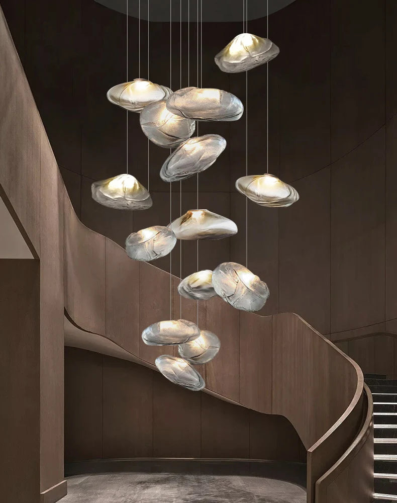 Modern Stair chandelier Pendant lights indoor lighting Ceiling lamp hanging light led Chandeliers for living room indoor lightin