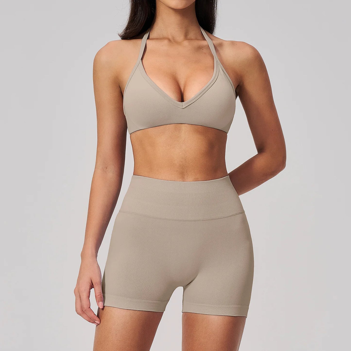 Fitness Suit 2PCS Women's Tracksuit Yoga Set Sports Outfits Gym Clothes Running Push Up Sportswear Female Workout Yoga Clothes