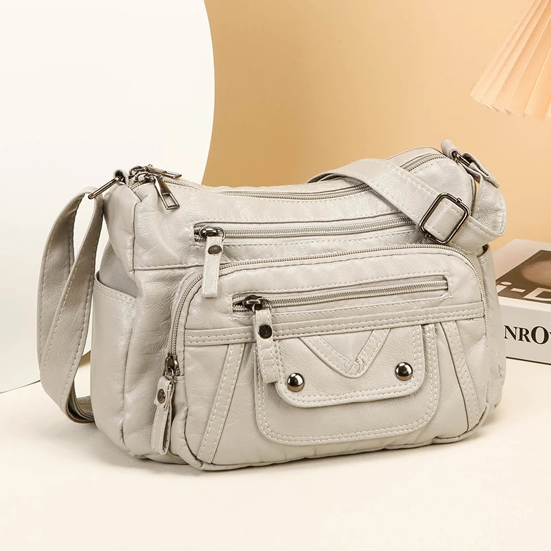 High Quality Leather Handbags Women Bags Luxury Brand Designer Shoulder Crossbody Hand Bags for Women 2024 Purses and Handbags