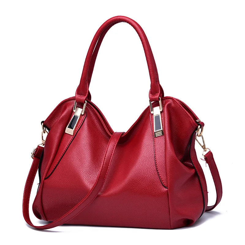 2026 Fashion Soft Leather Luxury Designer Handbag Large Capacity Women's Bag Women's One Shoulder Crossbody Bag Bolsas De Mujer