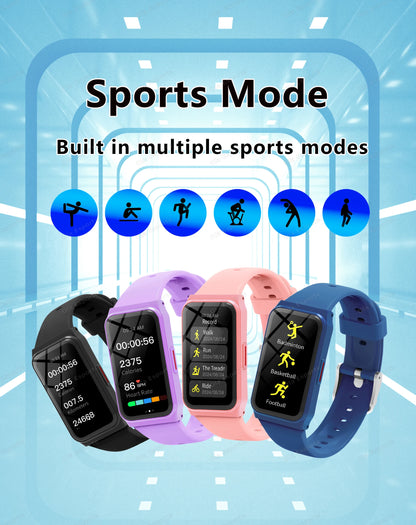 New Smart Watch Lightweight Health & Sleep Monitoring Multiple Sport Modes Music Control For Men Women Smartwatch Holiday Gifts