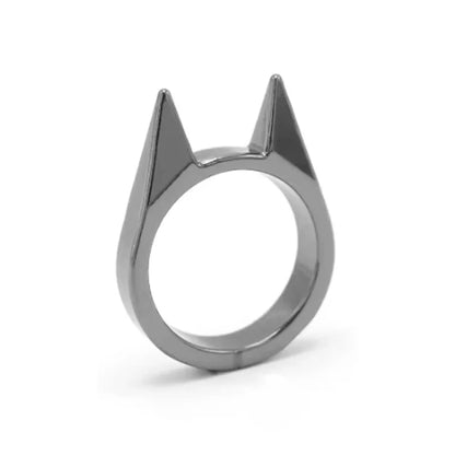 Defend Yourself】Outdoor Equipment Men Women Defend Yourself Finger Tiger Wolfproof Weapon Trigger Finger Cat Earring Finger Wind
