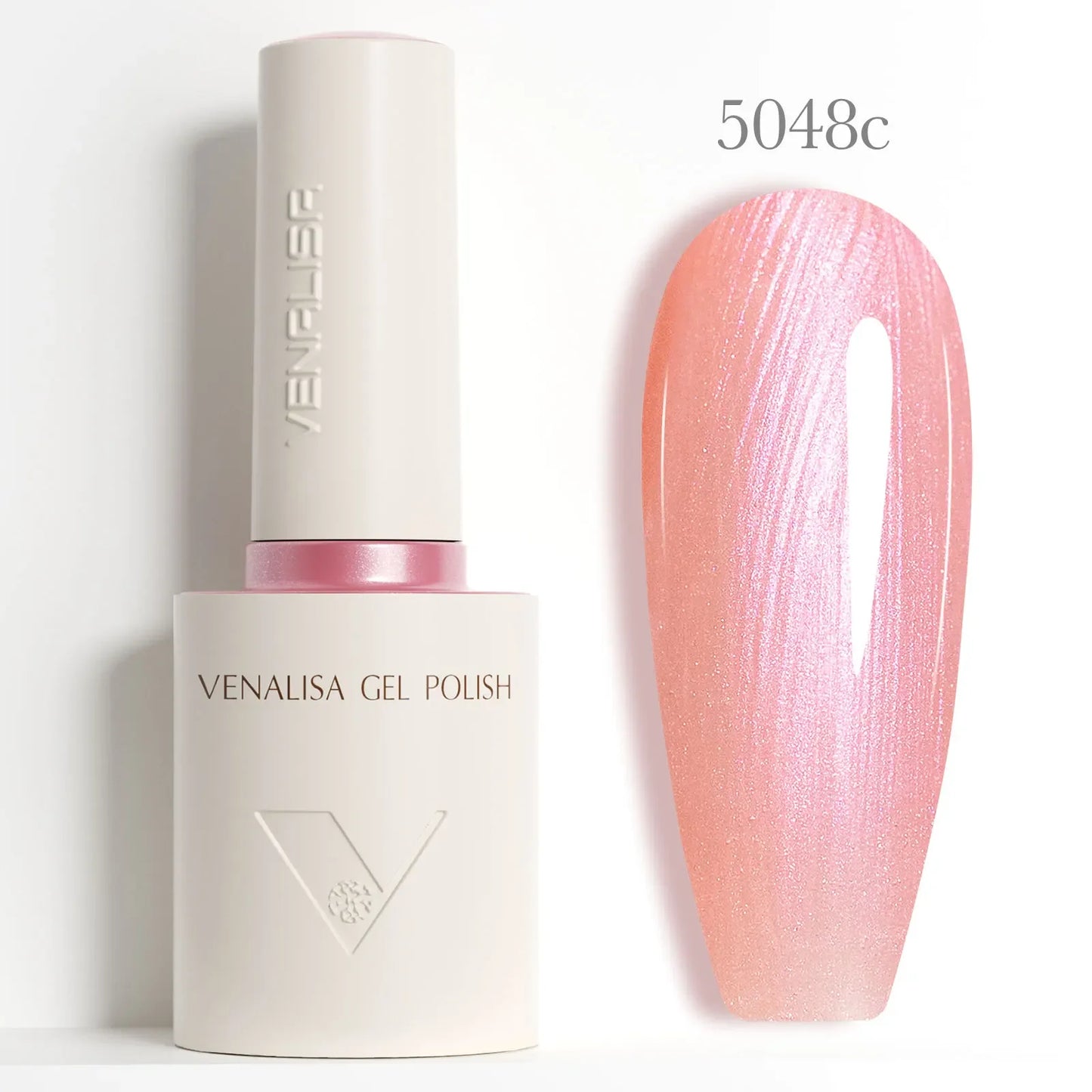 Venalisa 10ml HEMA TPO Free Red Cat Eye Gel Polish Soak Off UV LED Magnetic Nail Polish Diamond Top Long Wear Gel Varnish