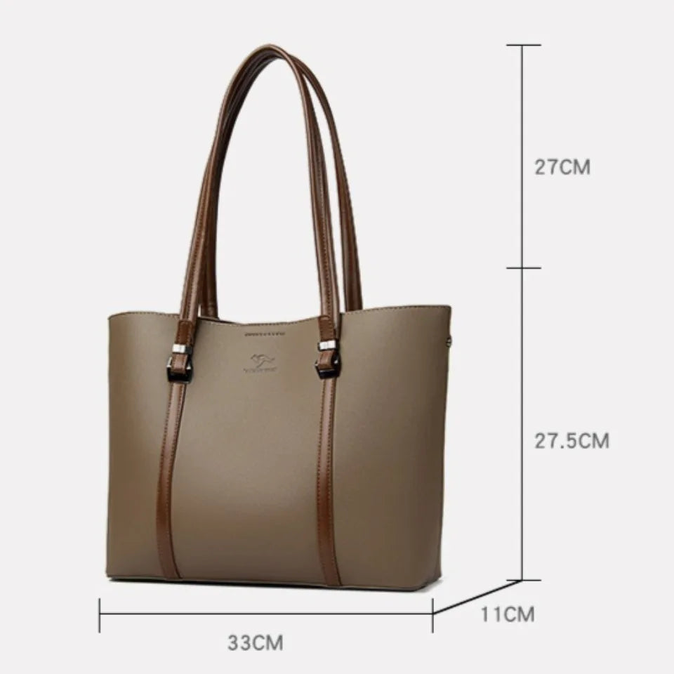 Large Capacity Shopping Bag for Daily Commuting Hand Bags Luxury Shoulder Bags High Quality Pu Leather Hnadbags Caual Tote Sac