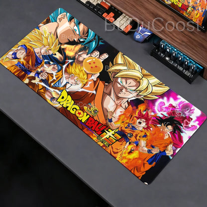 Anime Dragon Ball Mouse Pad Large PC Rubber Mousepad Gamer Mouse Mat Desk accessories Gaming Keyboard Mats Office Computer Pads