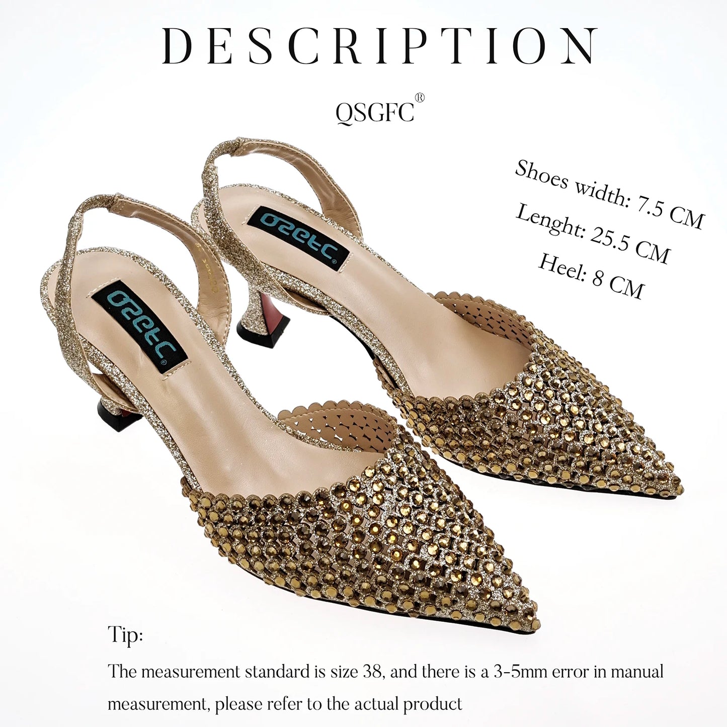 PM New Arrival Nigerian New Trending Cutout Style Navy Blue Elegant Women's Shoes and Party Wedding Bag