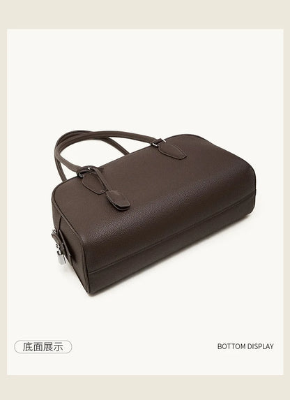 Women's Luxury Designer Handbags Genuine Leather Ladies Underarm Shoulder Bag New Fashion 2026 Cowhide Large Capacity Tote Bag
