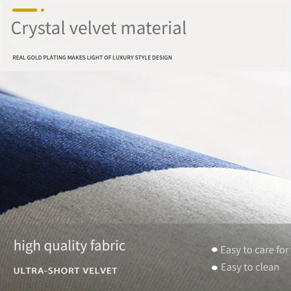Crystal Velvet Living Room Rug, Large Square Soft Area Mat with Non-Slip Rubber Bottom, Suitable for Hallway, Bedroom, Living Area and Home Use