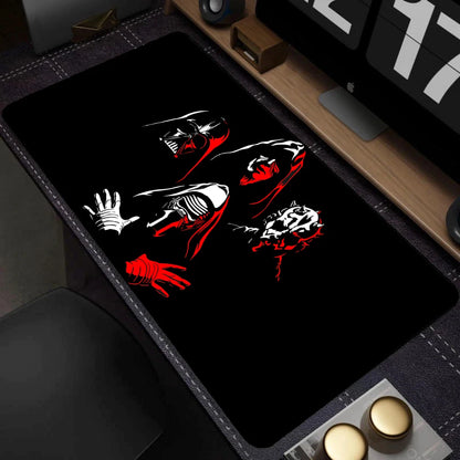 PC Gaming Non-slip Mouse Pad 400x900mm Lock Edge Keyboard Mouse Mat Large Gamer Rubber Antislip Base Desk Mat Star Wars Mousepad