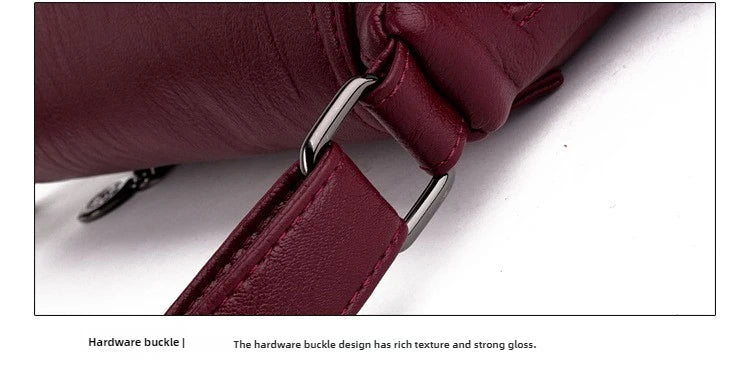 Luxury Designer Handbag High Quality Soft Leather Purses And Handbags Casual Shoulder Messenger Bags for Women 2024 New Sac