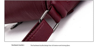 Luxury Designer Handbag High Quality Soft Leather Purses And Handbags Casual Shoulder Messenger Bags for Women 2024 New Sac