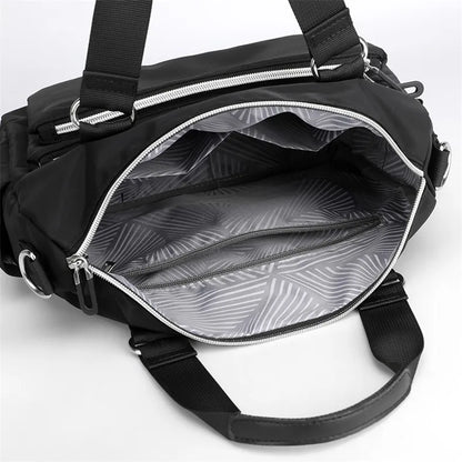 High-grade fabrics,Women's Shoulder bag Female Top-Handle bag Handbag Waterproof Nylon CrossBody Bag Ladies Messenger Bag