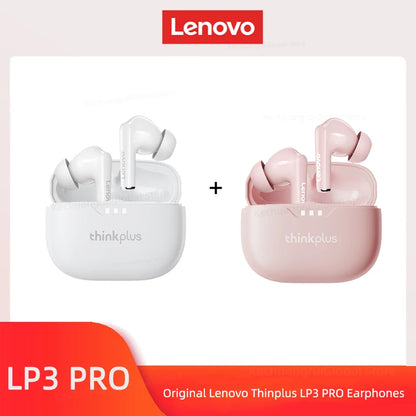 Original Lenovo Lp3 Pro TWS Earphones Wireless Bluetooth 5.3 Earbuds HIFI Sound Noise Reduction HD Call Low Latency Headphones