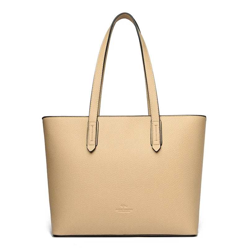 Genuine High Quality Large Capacity Shoulder Bag Female Tote Bag New Luxury Designer Handbag For Fashion Women Brand Shopper Bag