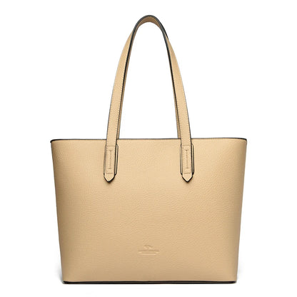 Genuine High Quality Large Capacity Shoulder Bag Female Tote Bag New Luxury Designer Handbag For Fashion Women Brand Shopper Bag