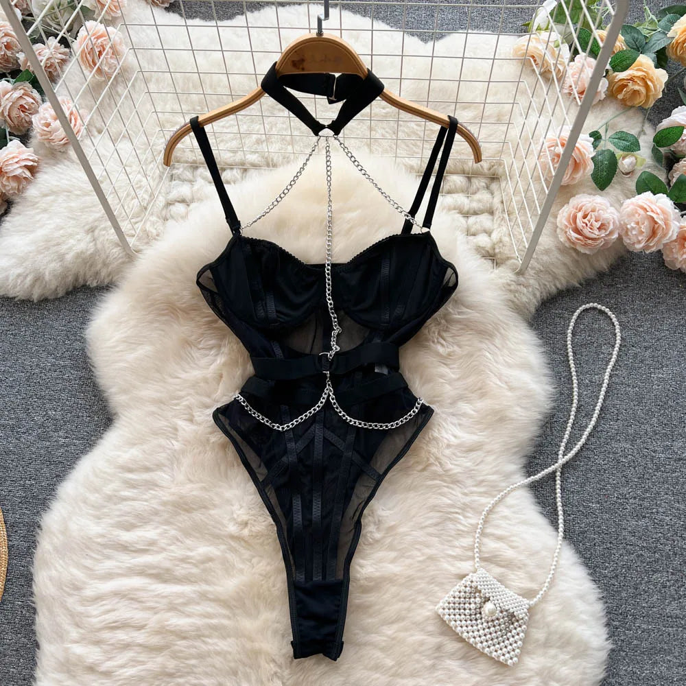 Women Hotsweet Spliced print backless leopard slim Vintage Straps Bodysuits Chic Jumpsuits Slim Top Clothing