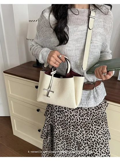 Premium Ladies Tote Bag, Fashionable Leather Crossbody Handbag For Women, Luxury Brand Messenger Bag