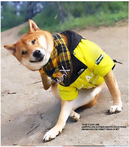 Fashion Pet Dog Clothes  Raincoat Waterproof Reflective Pet Jacket Dog Cat Coat for Small Medium Large Dogs Clothes