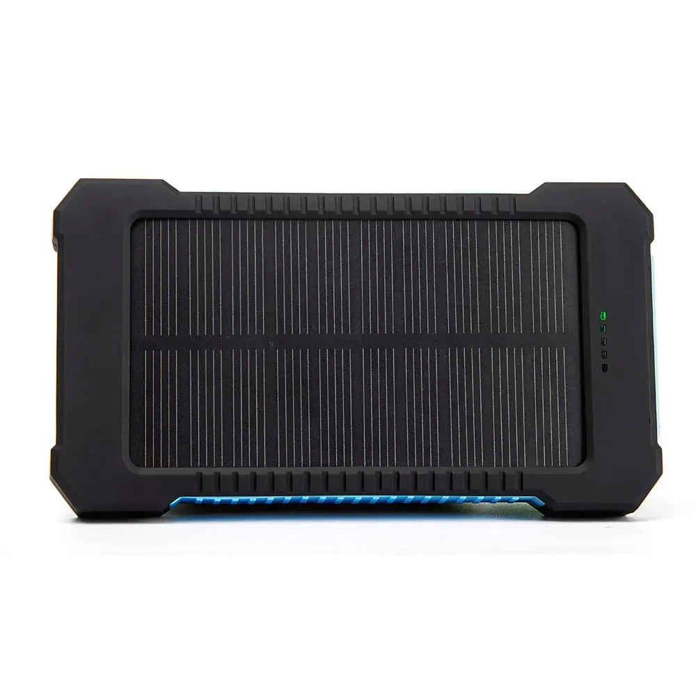 20000mAh Portable Solar Power Bank Waterproof External Battery Backup Powerbank 20000 MAh Phone Battery Charger LED Power Bank