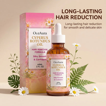1/2/3PCS Cyperus Rotundus Hair Removal Oil Slow Hair Growth Post Depilation Care Moisturizing Silky Smooth Skin Gentle Body Oil