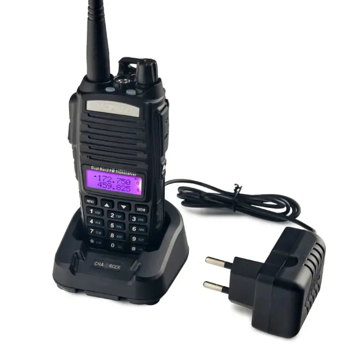 Practical bestseller BAOFENG  UV-82 Dual Band Walkie Talkie High Power Noise Reduction Long Range Portable Two Way Radio