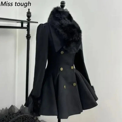 Autumn Korean Fashion French Elegant Women's Suit Warm Y2k 2 Piece Set Office Lady Slimming Design Party Outfits Woman Clothing