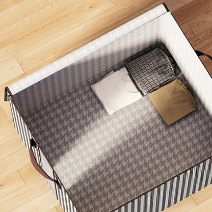 Quilt Storage Box Dustproof Organizers Non-Woven Wardrobe Space Saving Bag House-Moving Bedding Box Storage Organization