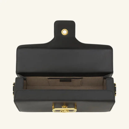 Pencil Cat Bags for Women Famous Luxury Brand Metal Handle Designer Handbag Fashion Rectangular Box Shape High End Shoulder Bag