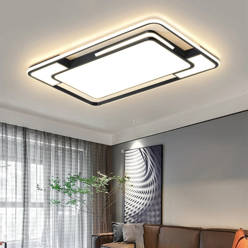 Living Room LED Ceiling Lamp Modern Simple Bedroom Room Dining Light Nordic Lustre Home Decoration Interior Lighting Chandelier
