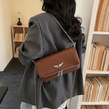 Fashionable Crossbody Bags for Women Shoulder Bags Minimalist Chain Designer Bag Retro Purse and Handbags Bolsos Mujer Сумка Sac