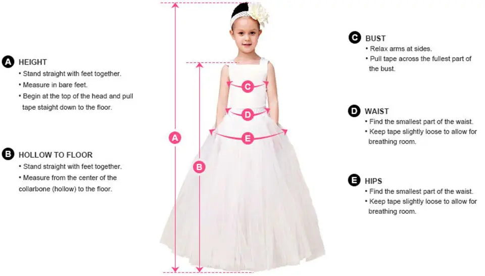 Customized Pink Flower Girl Dress For Wedding Bowknot Appliques Short  Sleeve Floor Length Kids Birthday First Communion Gown